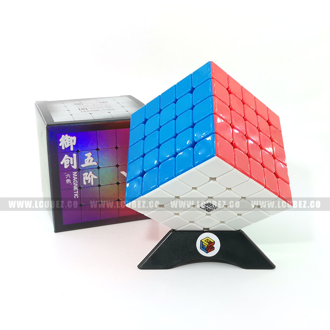 YJ Yuchuang V2M 5x5 Cubo Mágico Magnético 5x5x5 Quebra-Cabeça V2 M