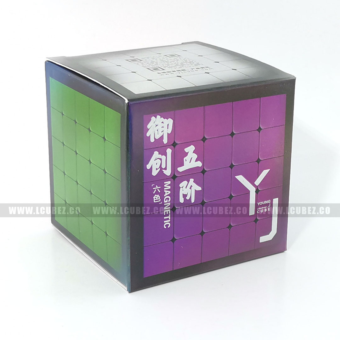 YJ Yuchuang V2M 5x5 Cubo Mágico Magnético 5x5x5 Quebra-Cabeça V2 M